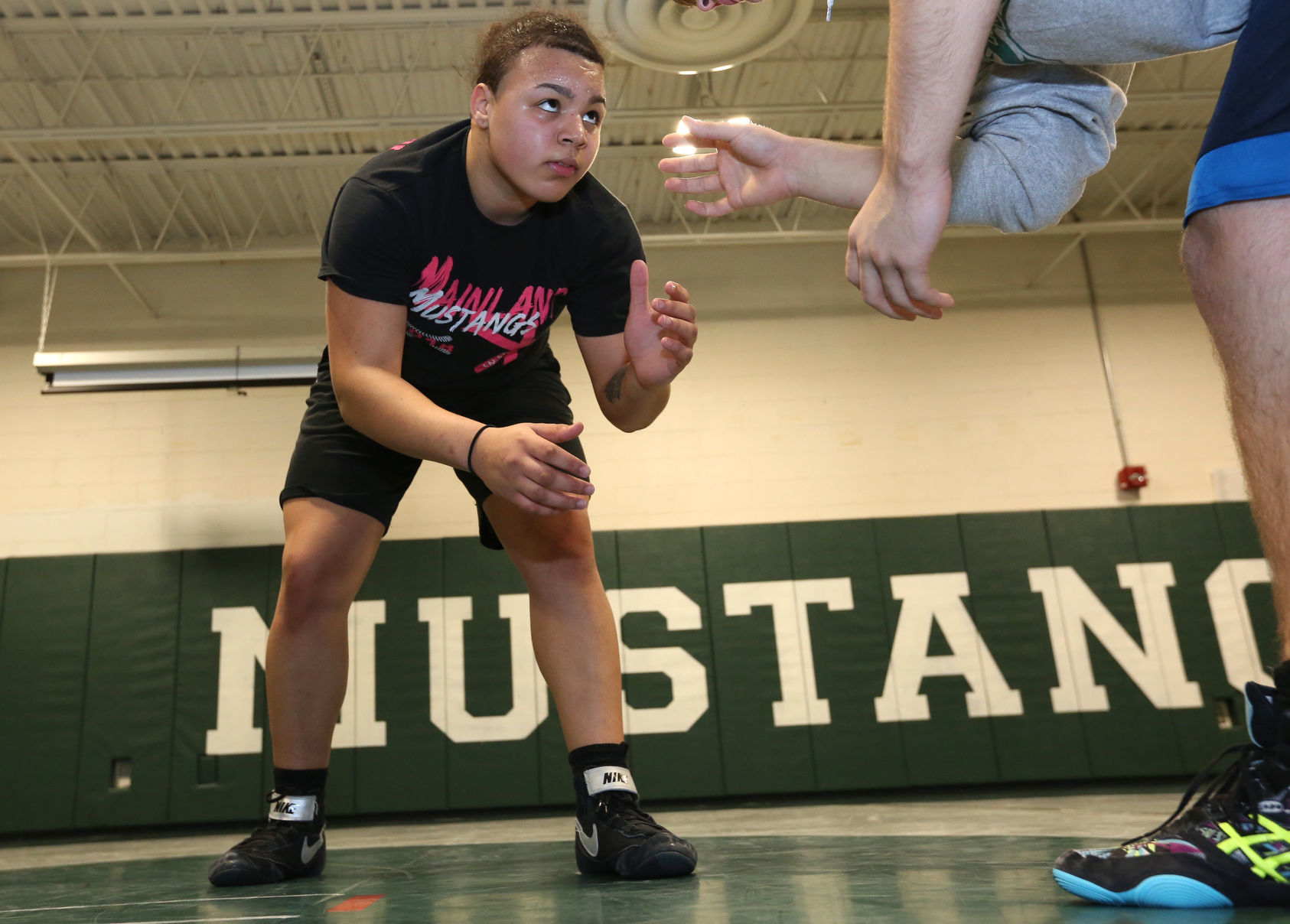 Amirah Giorgianni Mainland wrestler
